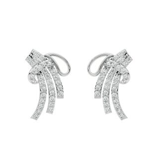 Qiana Round Diamond Stud Earrings